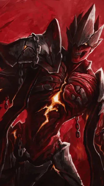 Arte autoral de carta de Arcanum: criatura dark fantasy 9