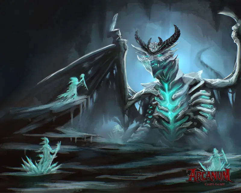 Thryzath, o Guardião Glacial