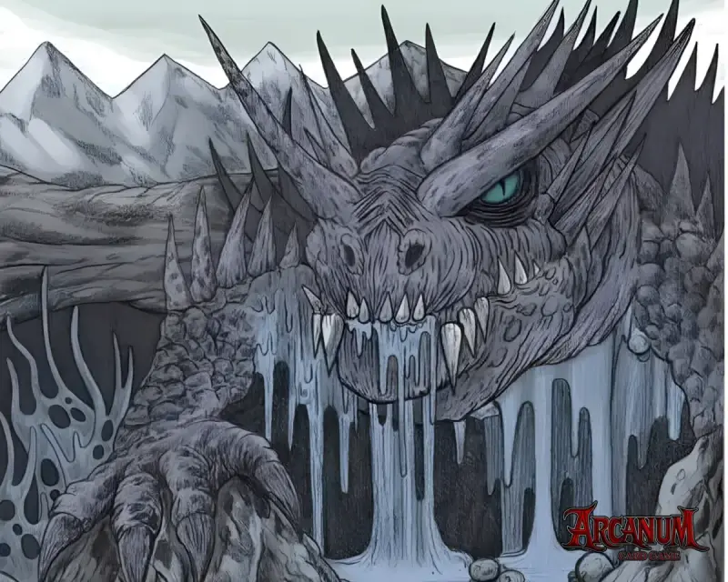 Thryzath, o Guardião Glacial