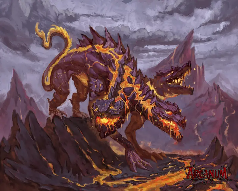 Cão Infernal de Magma
