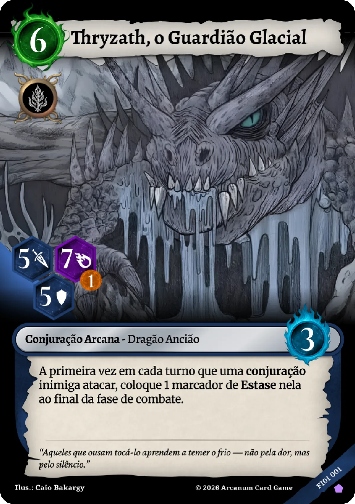 Thryzath, the Glacial Guardian