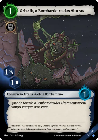 Grizzik, o Bombardeiro das Alturas