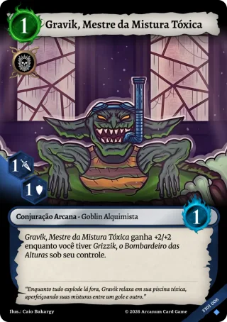 Gravik, Mestre da Mistura Tóxica