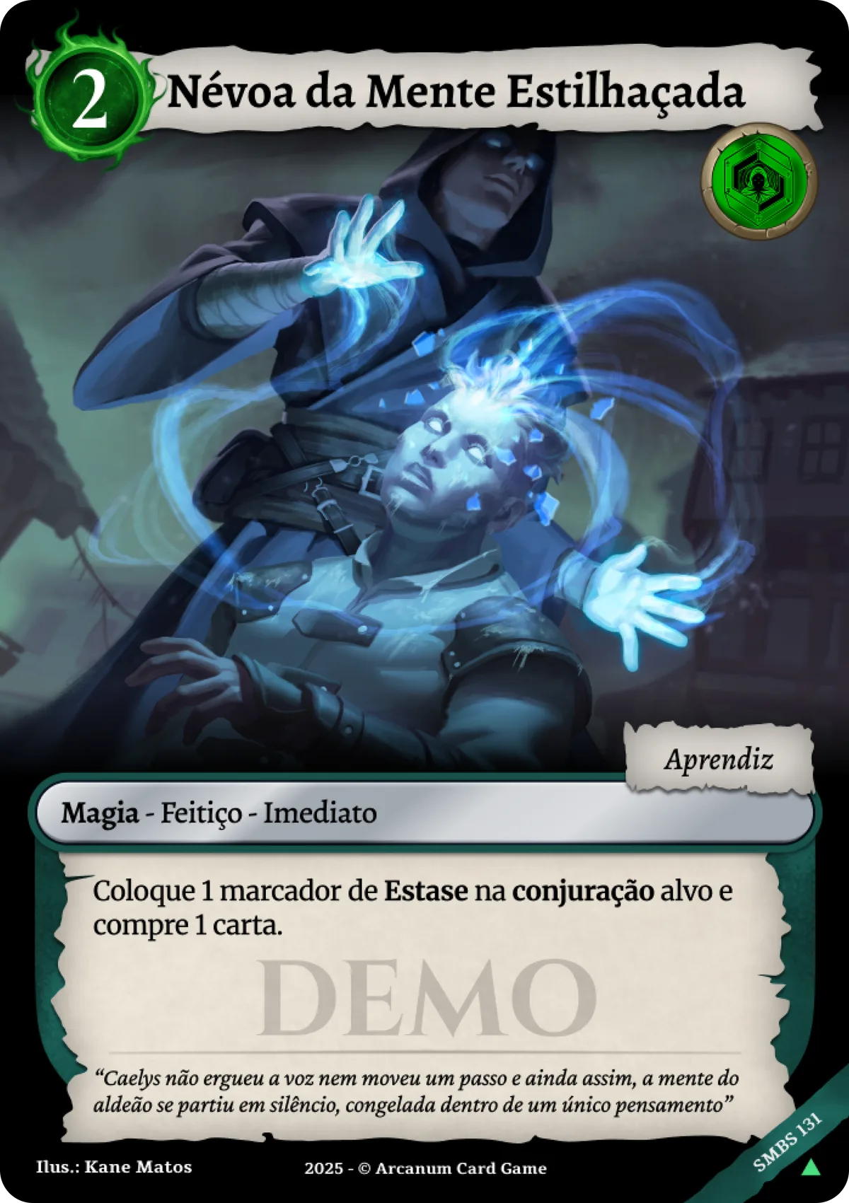 Névoa da Mente Estilhaçada — carta de Arcanum Card Game