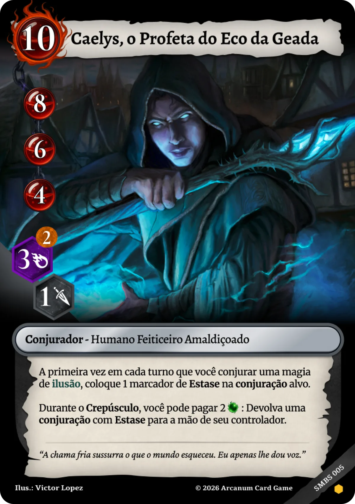 Caelys, o Profeta do Eco da Geada