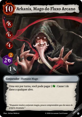 Arkanis, Mago del Flujo Arcano