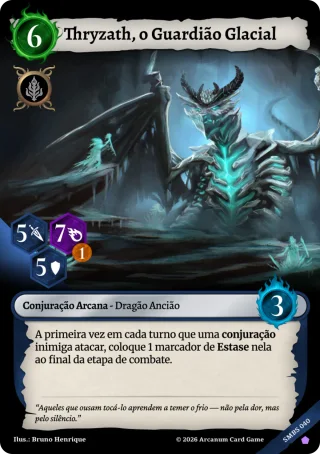 Thryzath, o Guardião Glacial
