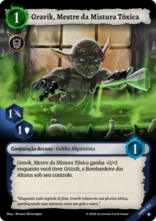 Gravik, Mestre da Mistura Tóxica