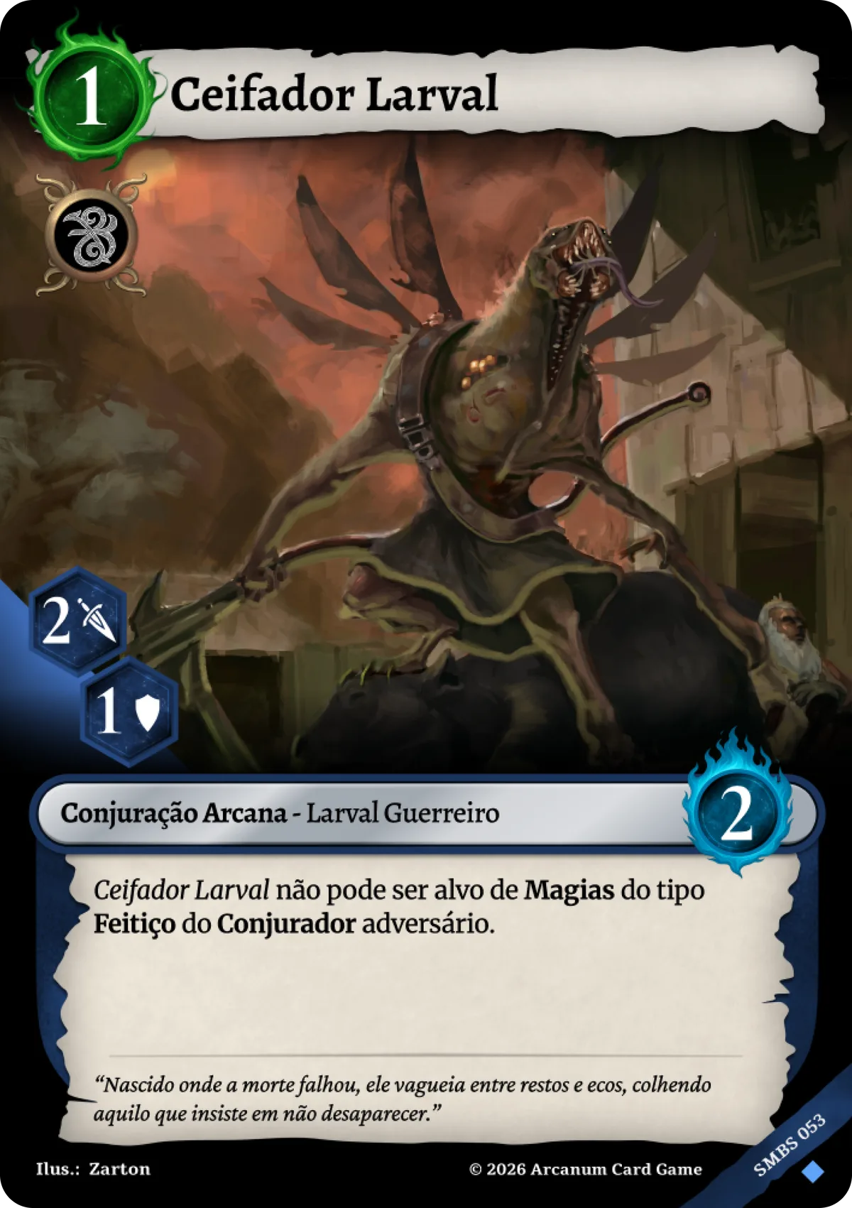 Ceifador Larval