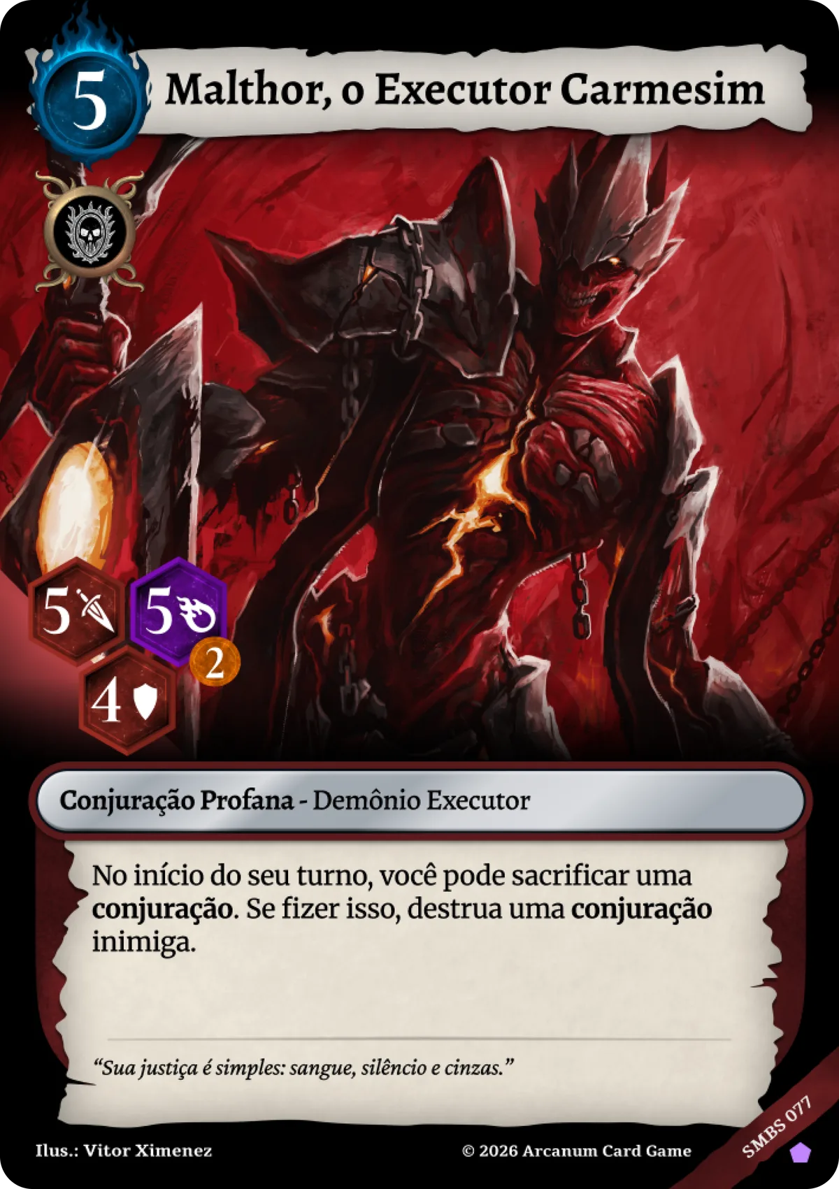 Malthor, o Executor Carmesim