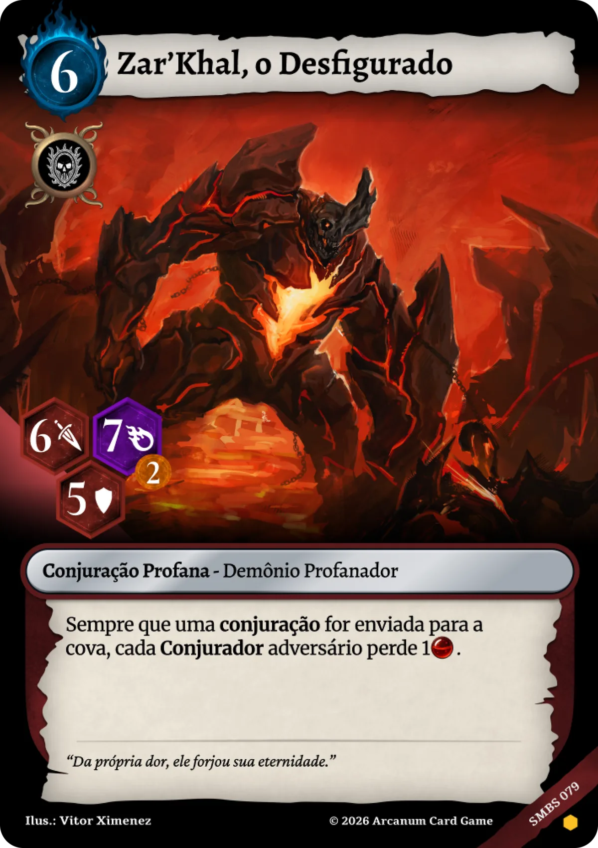 Zar’Khal, o Desfigurado