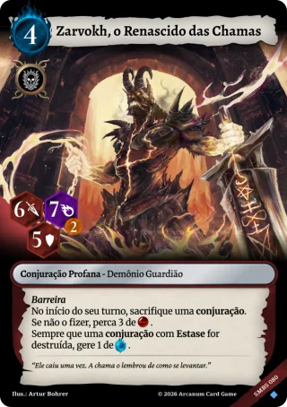 Zarvokh, o Renascido das Chamas
