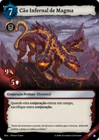 Cão Infernal de Magma