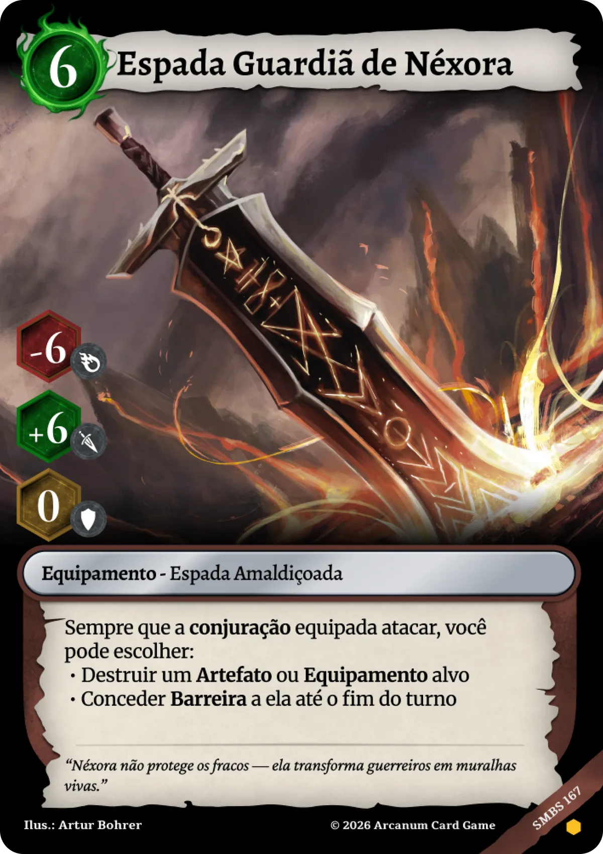 Espada Guardiã de Néxora