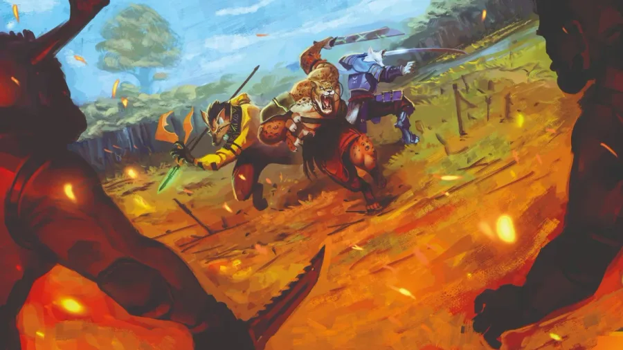 Arte do Fábula TCG